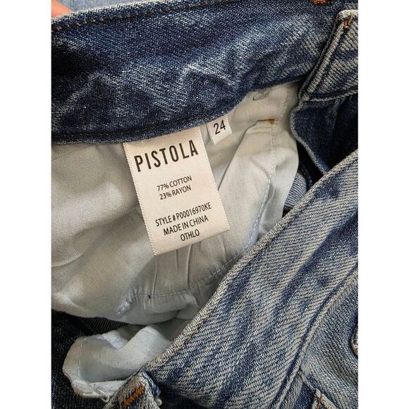 PISTOLA Ruby High Rise Palazzo Pant in Othello 24 $178 - Picture 7 of 9